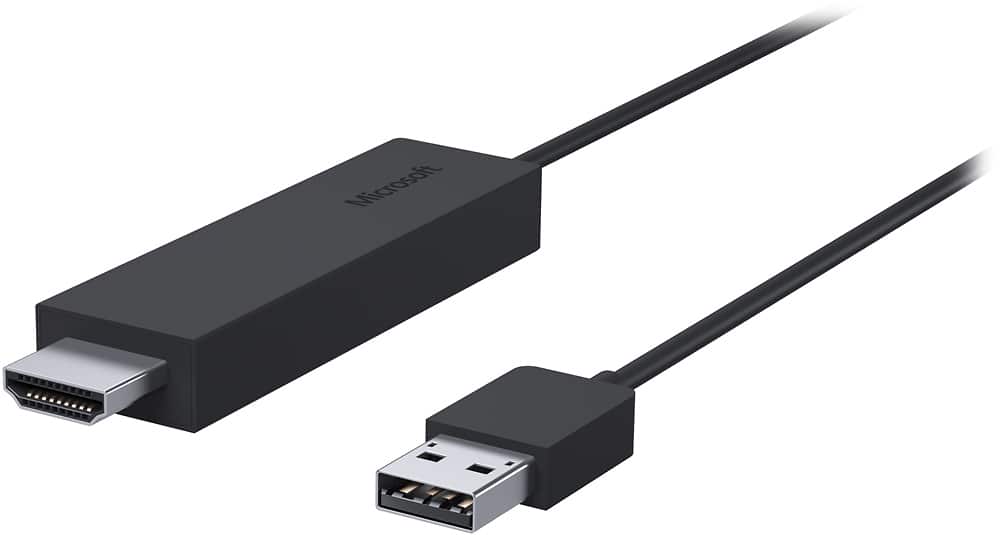 Alt View 15. Microsoft - Wireless Display Adapter - Black.