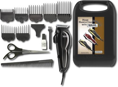 Front Standard. Wahl - Corded Classic Fader Ultraclose Haircut Kit - Black.
