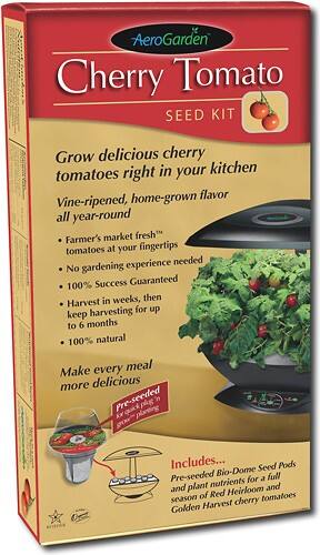 Angle Standard. AeroGarden - Cherry Tomato Seed Kit.