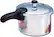 Angle. Presto - 4qt Pressure Cooker - Aluminum/Black.