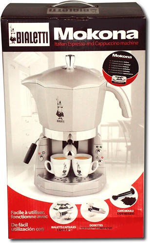 Best Buy: Bialetti Mokona Espresso Maker Gray 37439