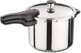 Presto - 6qt Pressure Cooker - Aluminum/Black