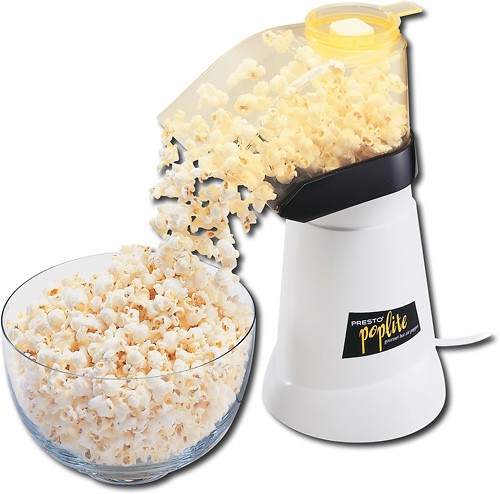 Best Buy: Presto PopLite Hot Air Corn Popper White 4820