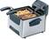 Angle Standard. Presto - ProFry 12-Cup Dual Basket Fryer - Black/Stainless-Steel.
