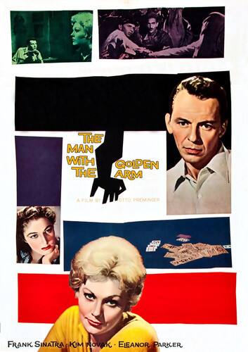 Front. The Man With the Golden Arm  - DVD.