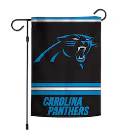 WinCraft - Carolina Panthers 12" x 18" Double-Sided Garden Flag - Multicolor