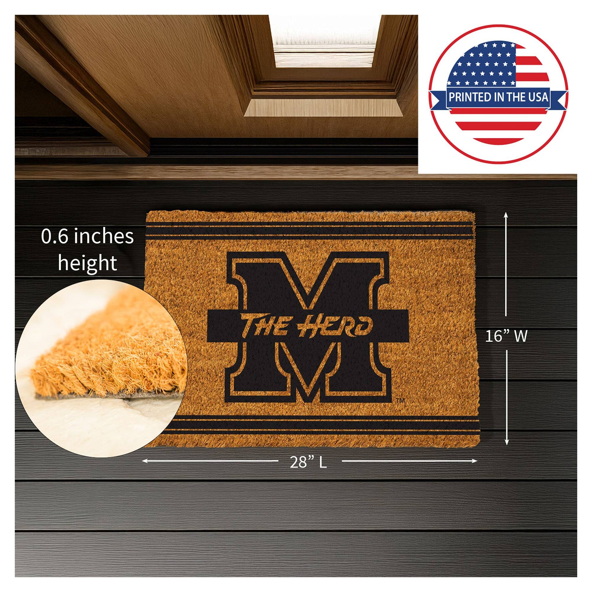 PRINTED IN THE USA  
0.6 inches height  
28" L x 16" W  
THE HERD™