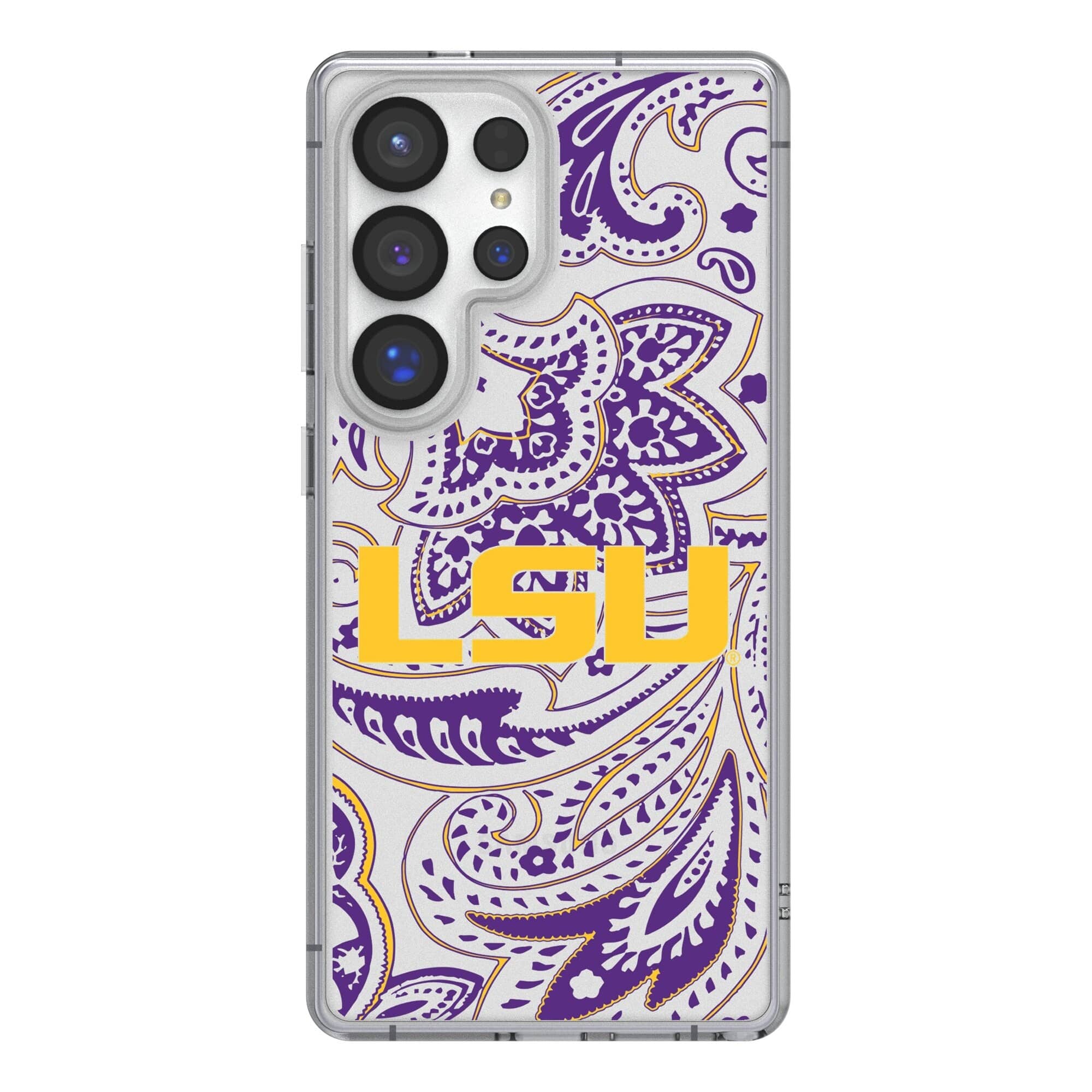 Keyscaper - NCAA - LSU Tigers Paisley Galaxy Clear Case - S23 Plus - Multicolor price history on PriceWatchPro