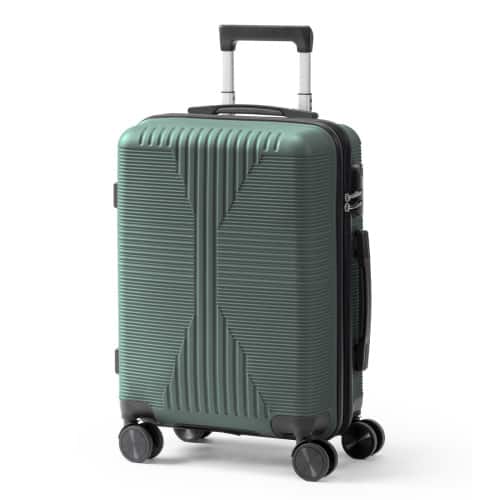Front. Winado - 20" Hardshell Carry On Luggage with Spinner Wheels Lightweight PP Hardside Small Suitcase with Built-in Lock - Green.
