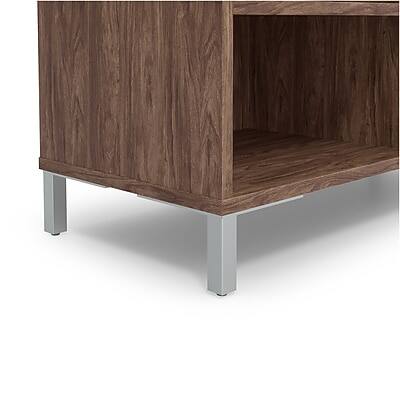 Alt View 3. Union & Scale - Essentials 5 Shelf 31"H Laminate Bookcase, Espresso - Espresso.
