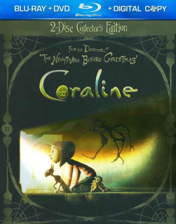  Coraline [2 Discs] [Includes Digital Copy] [Blu-ray/DVD] [2009]