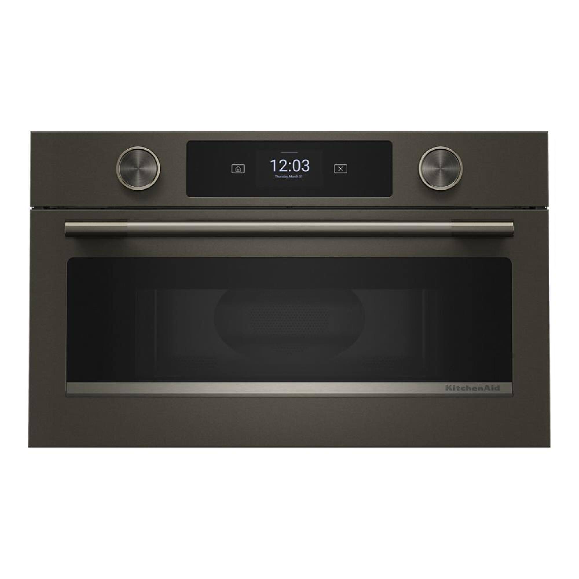 KitchenAid - 1.4 Cu. Ft. Built-In Microwave with Air Fry - Black Ore