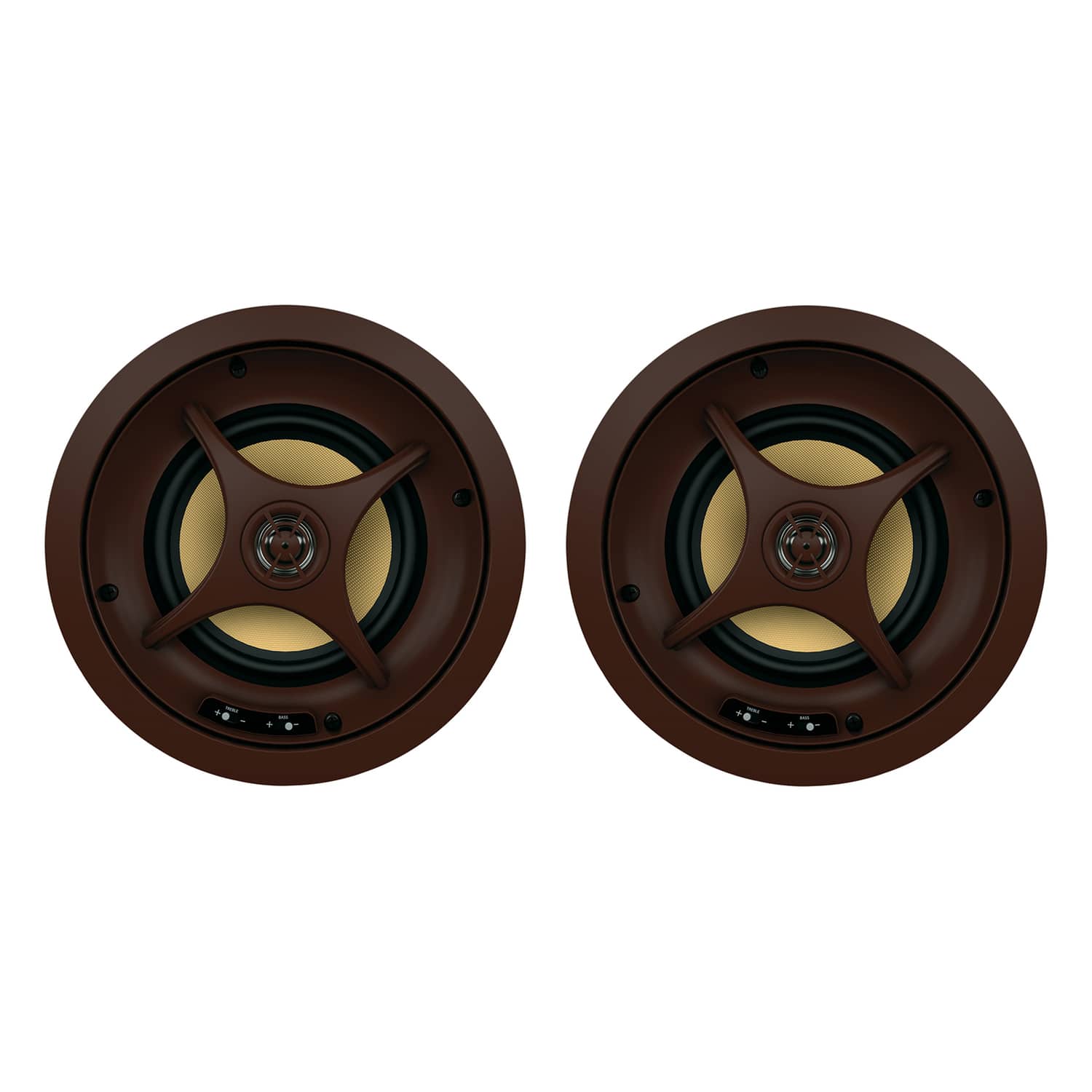 Proficient Audio - C695s Signature C695s 150-watt 6-1/2-in. 2-way In-ceiling Speaker Set - White