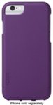 Front Zoom. Skech - Hard Rubber Case for Apple® iPhone® 6 - Purple.