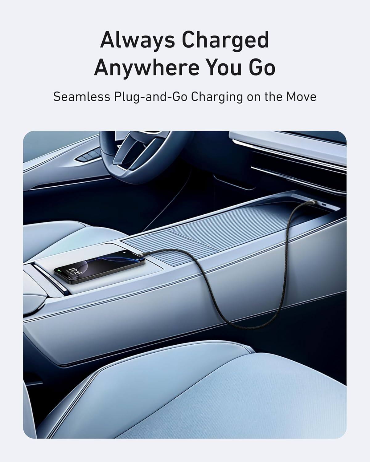 Always Charged Anywhere You Go  
Seamless Plug-and-Go Charging on the Move