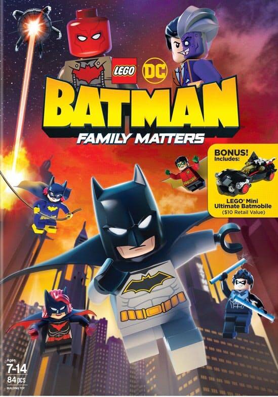 LEGO DC: Batman: Family Matters w/ LEGO Batmobile Premium (DVD + Toy) [DVD]