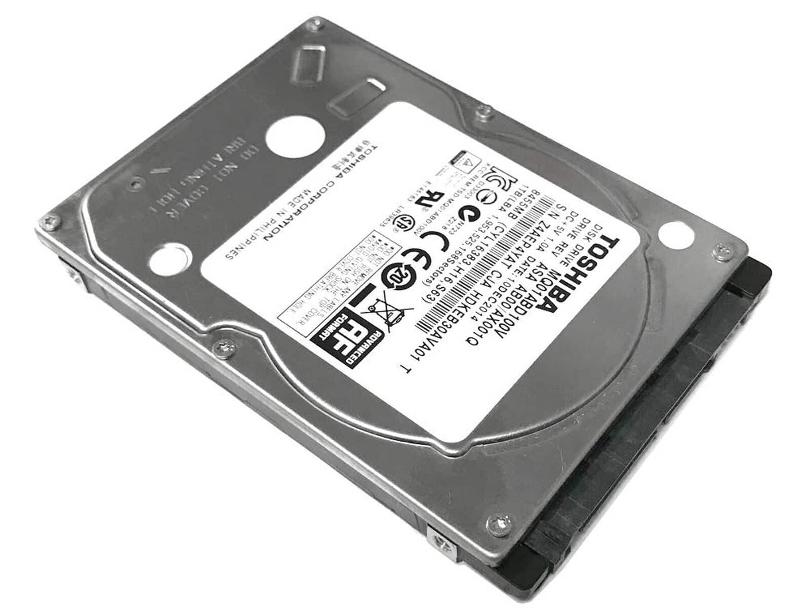 Toshiba - MQ01ABD100V 1TB 5400 RPM 2.5 inch Internal Laptop Drive