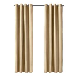 Commonwealth Home Fashions - Thermaplus Alpine Blackout Premium Stylish and Functional Grommet Curtain Panel 52" x 95" - Taupe