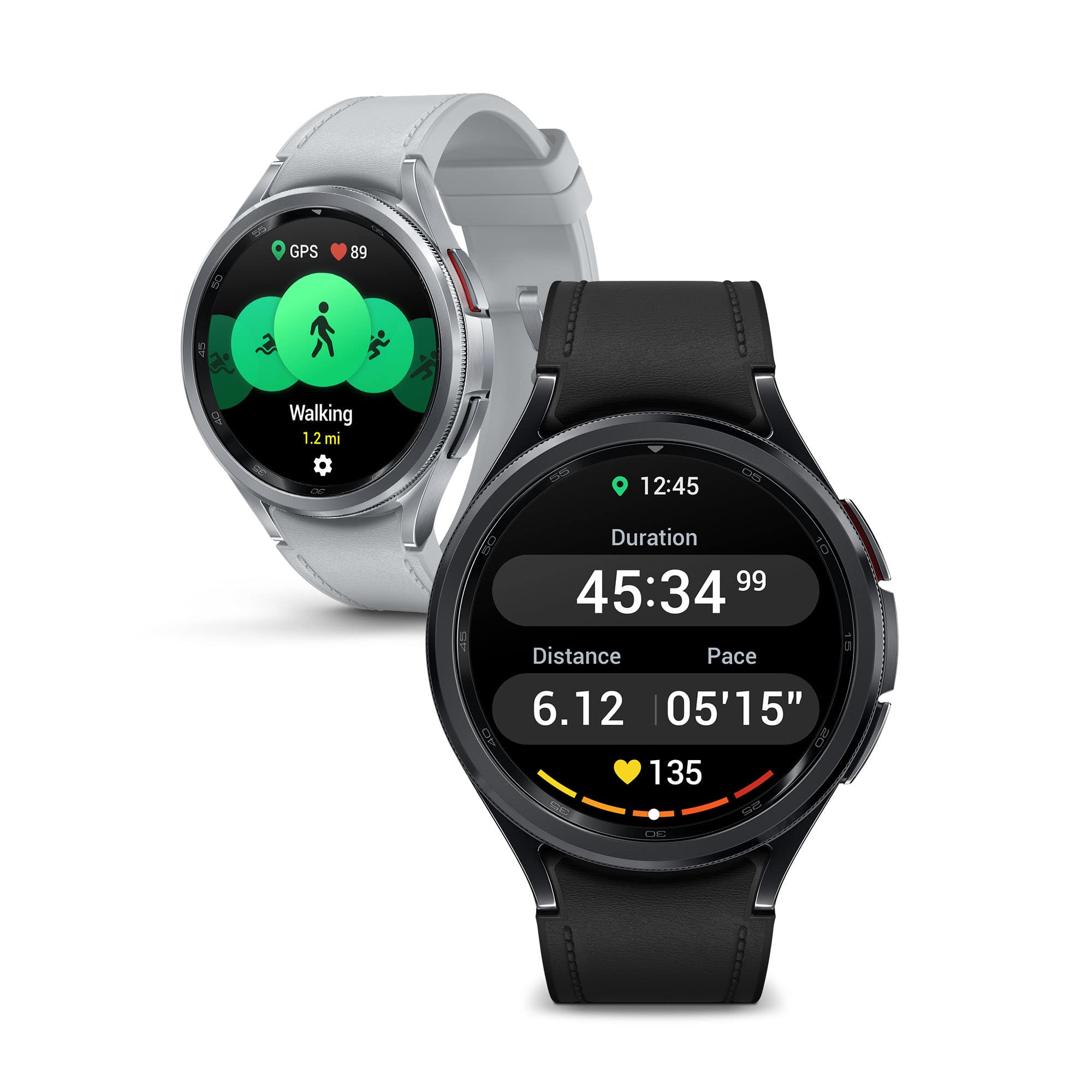 Alt View 17. Samsung - Galaxy Watch6 Classic Stainless Steel Smartwatch 43mm LTE - Black.