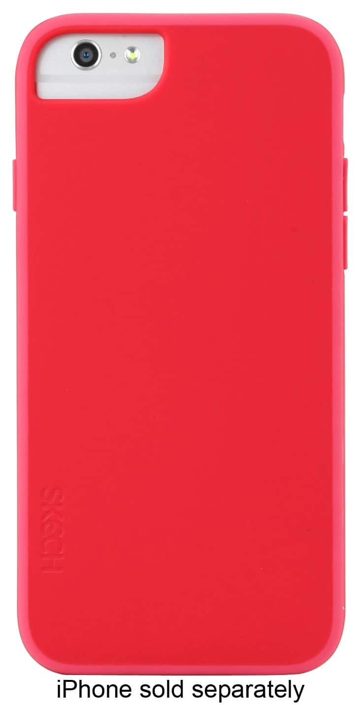 Skech - ICE Case for Apple® iPhone® 6 - Raspberry - Larger Front