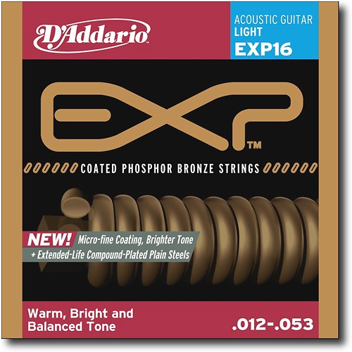 Best Buy: D'Addario EXP Phosphor Bronze Light-Gauge Acoustic 