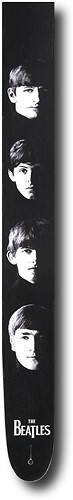 Front Standard. Planet Waves - Meet the Beatles 2-1/2" Guitar Strap - Black.