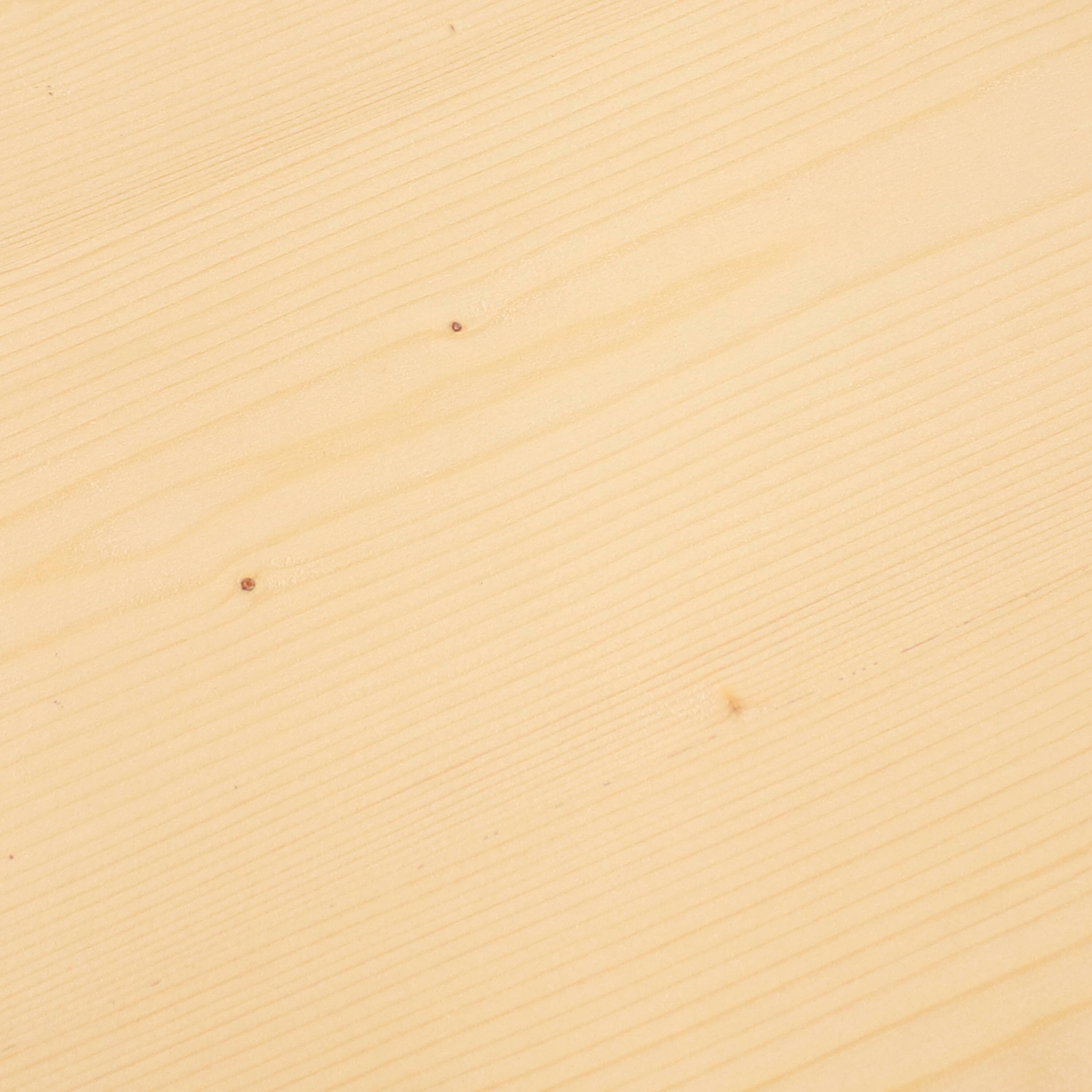 Alt View 4. Sunnydaze - Rustic Unfinished Fir Wood Indoor Backless Counter-Height Stool - Light Brown.