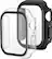 Alt View 12. Insignia™ - Bumper with Glass Screen Protector for Apple Watch 40/41mm - Black and Clear.