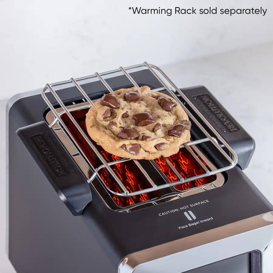 Revolution Cooking Revolution InstaGLO R180 2 Slice Toaster Black R180 ...