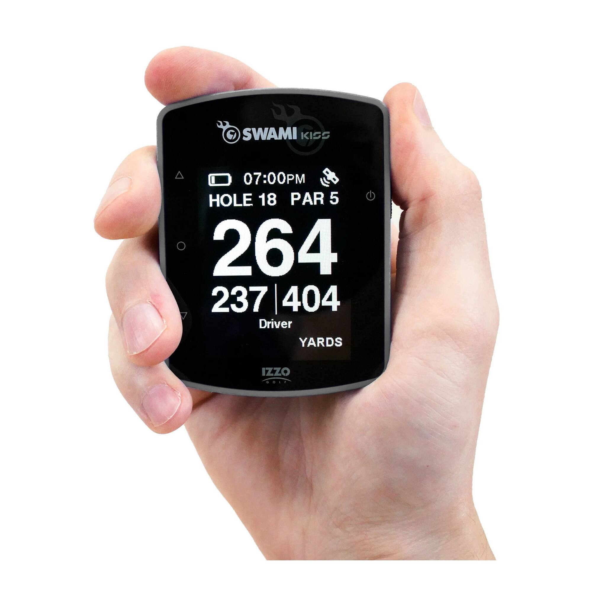 G SWAMI KISS  
07:00PM  
HOLE 18 PAR 5  
264  
237 | 404  
Driver YARDS  
IZZO