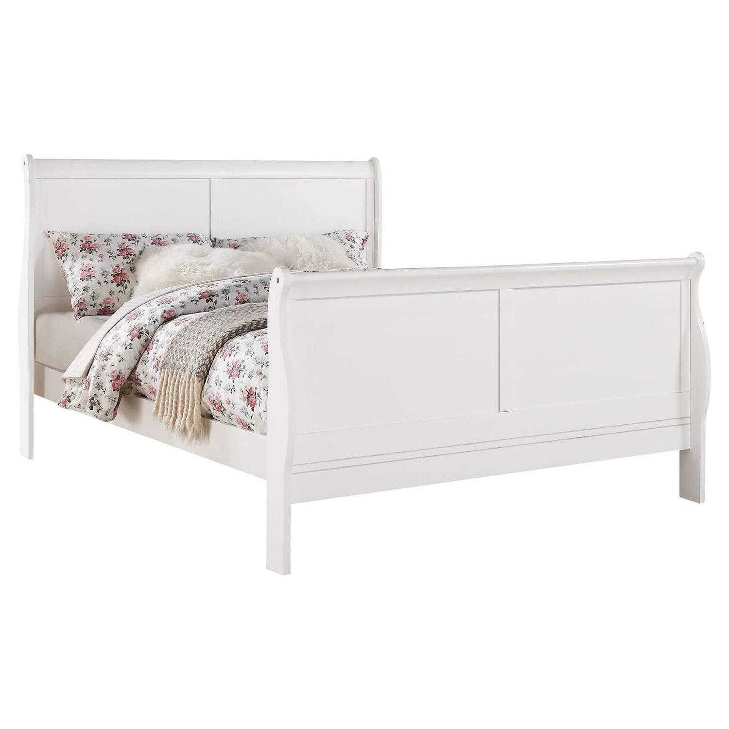 White King Size Bed