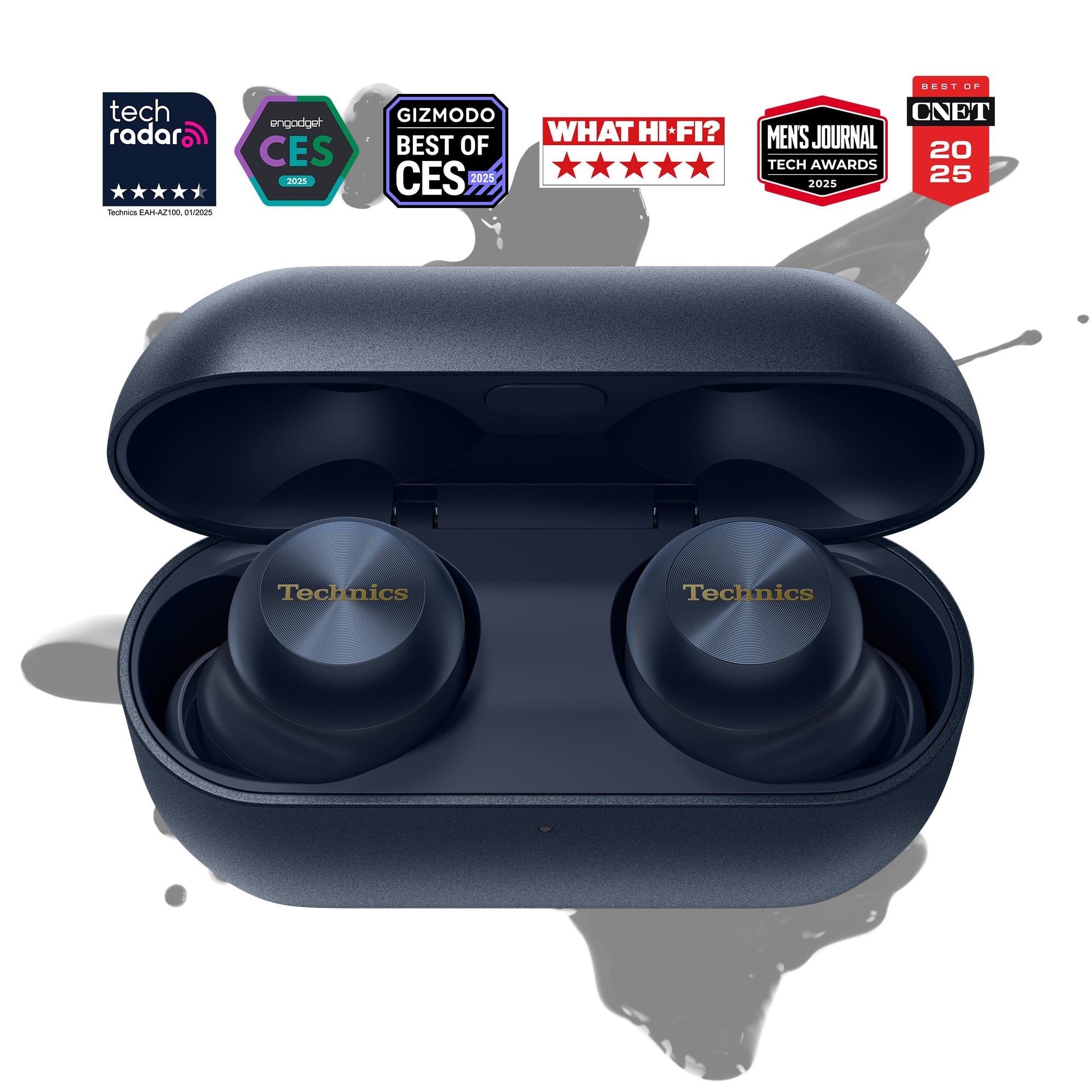 （訳アリ新品）Technics AZ100 ワイヤレスイヤフォン Reference Class Hi-Fi True Wireless Earbuds with Dolby Atmos