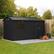 Front. Anysun - 12x10ft Metal Garden Shed with Window, Shelves & Foldable Worktable, Outdoor Storage with Apex Roof & Locking Door - Black.