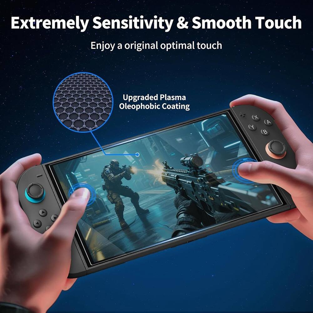 Extremely Sensitivity & Smooth Touch  
Enjoy a original optimal touch  

Upgraded Plasma Oleophobic Coating