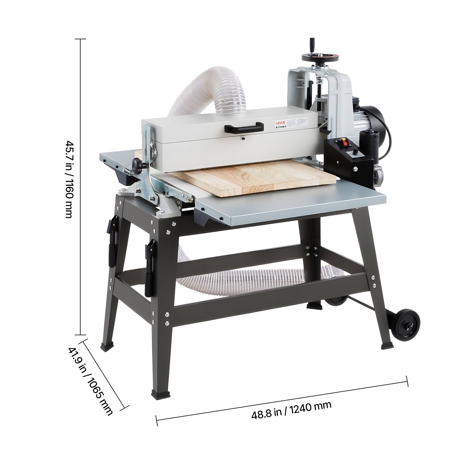 45.7 in / 1160 mm  
41.9 in / 1065 mm  
48.8 in / 1240 mm