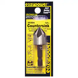 Eazypower - Isomax 5/8 in. X 5/8 in. D Tool Steel Countersink Countersink Bit 1 pc