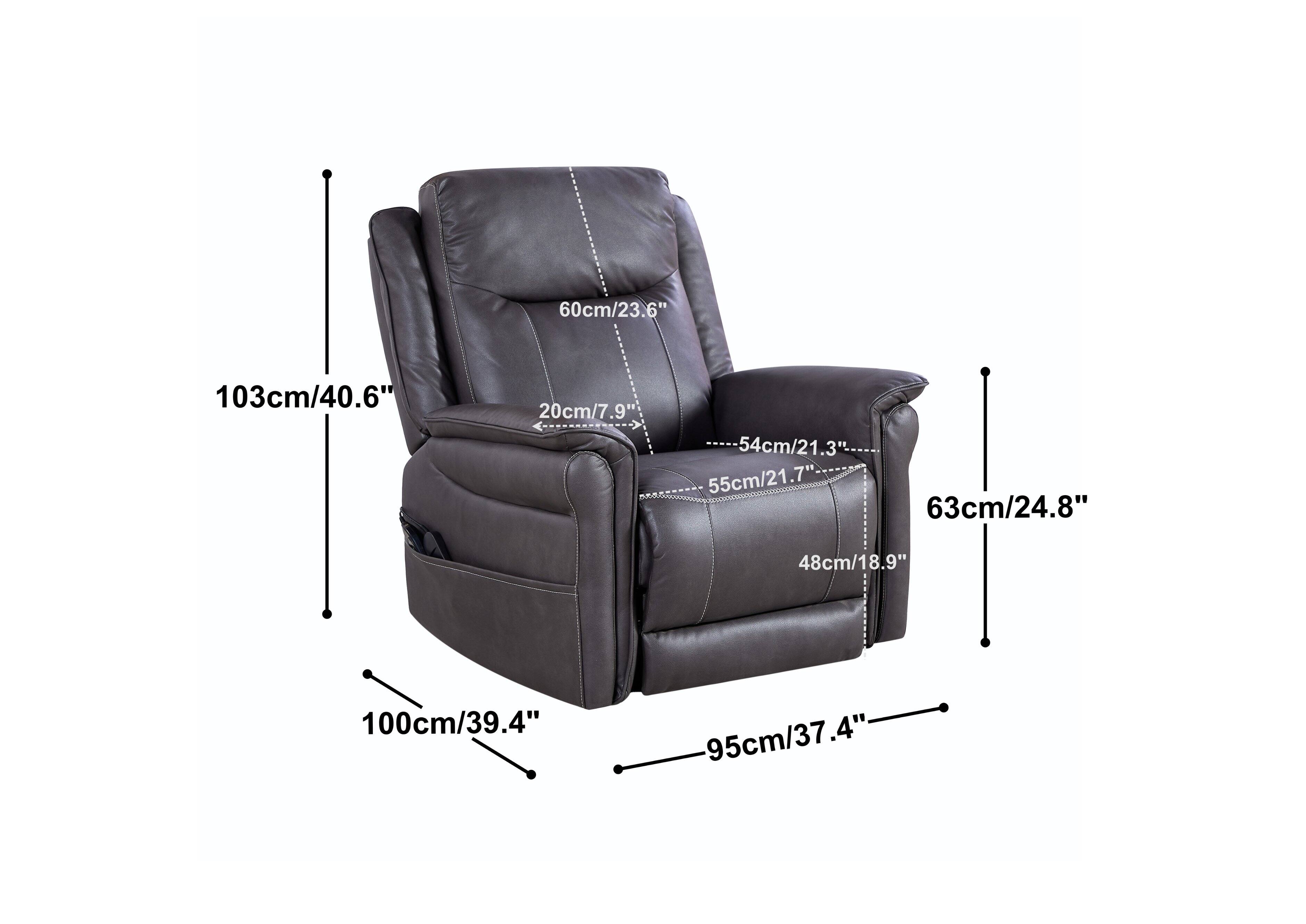 60cm/23.6"  
103cm/40.6"  
20cm/7.9"  
54cm/21.3"  
55cm/21.7"  
63cm/24.8"  
48cm/18.9"  
100cm/39.4"  
95cm/37.4"