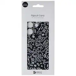 Samsung - Interactive Flipsuit Card for Galaxy S24 Ultra - Keith Haring - Black