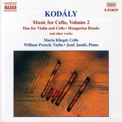Maria Kliegel - Music for Cello #2  - COMPACT DISCS