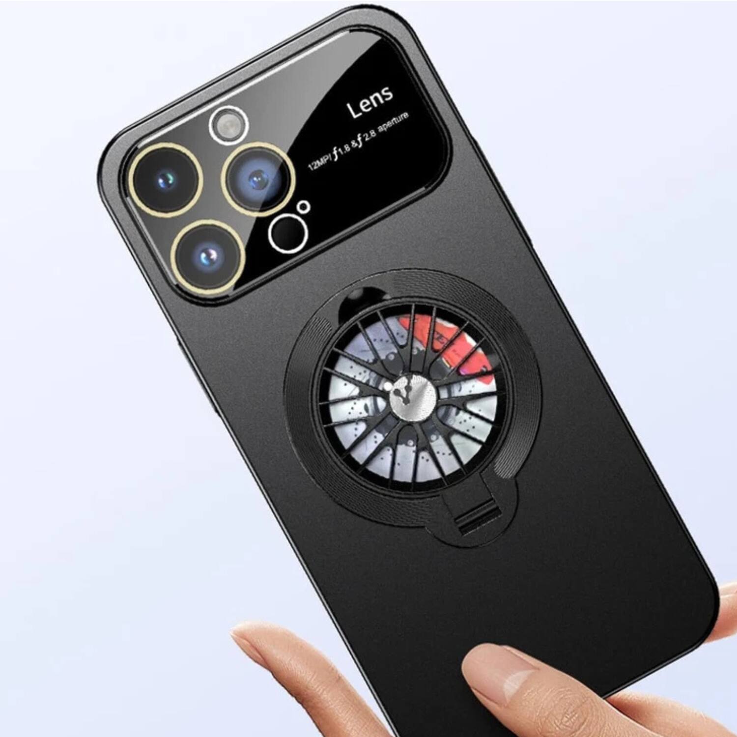 Lens  
12MP f/1.8 & f/2.8 aperture