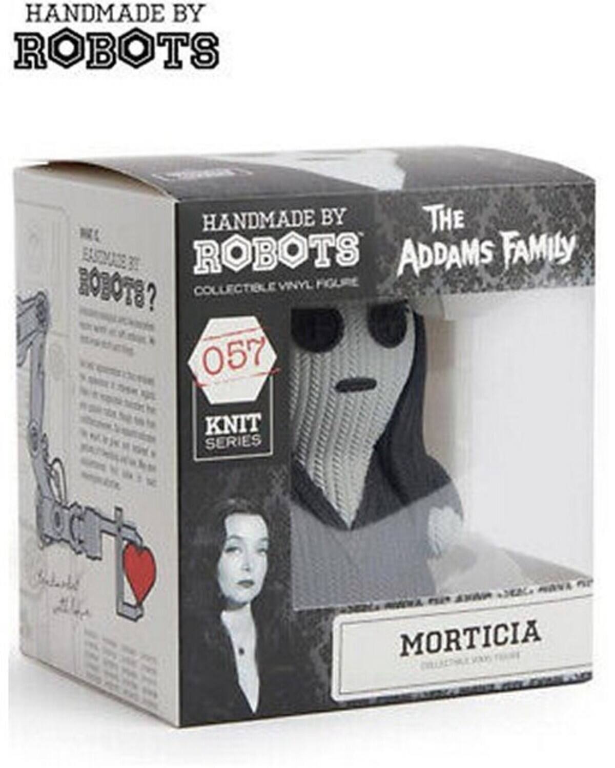 HANDMADE BY ROBOTS HANDMADE BY THE ROBOTS ADDAMS FAMILY 008? COLLECTIBLE VINYL FIGURE 057 KNIT SERIES nr NAXA MORTICIA