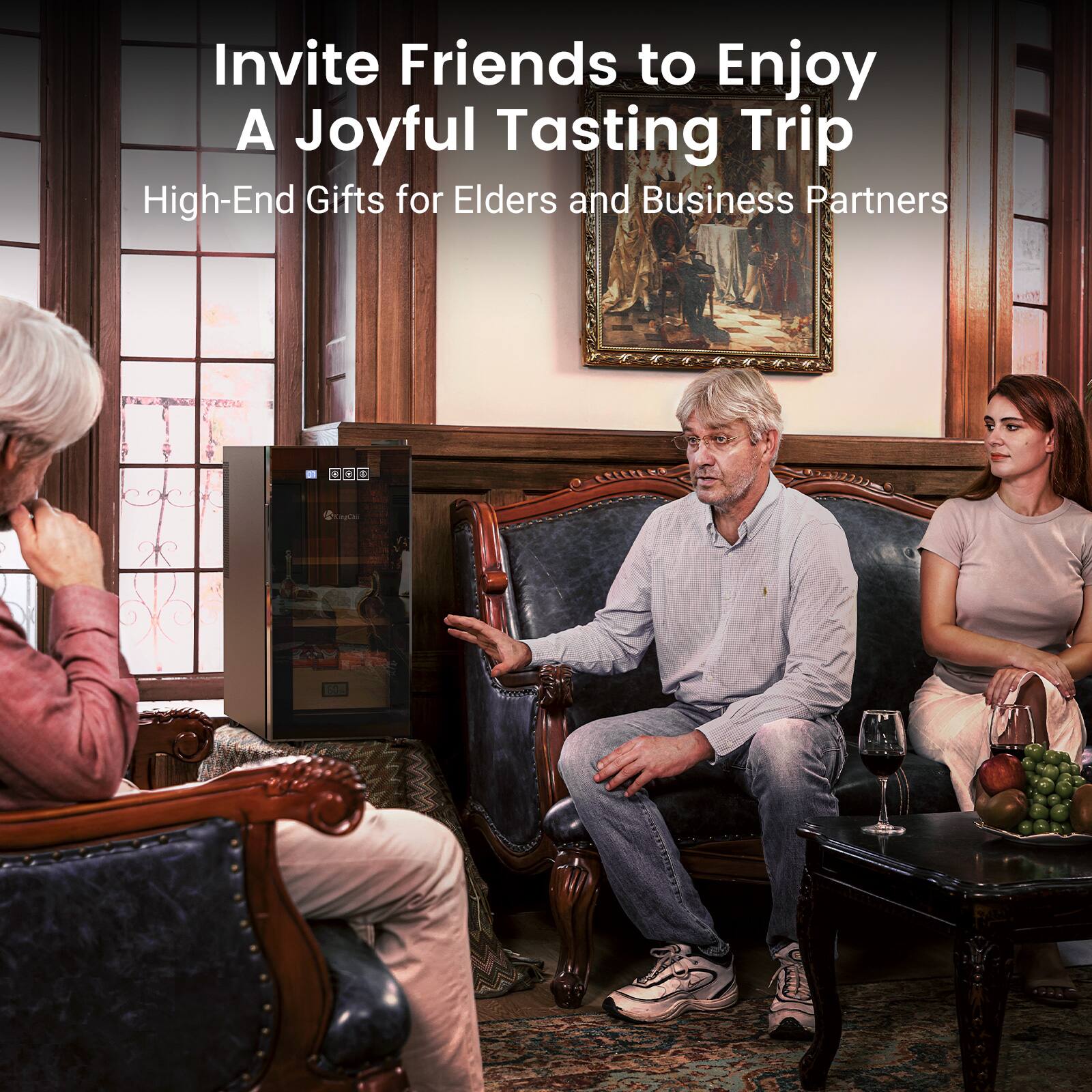 Invite Friends to Enjoy A Joyful Tasting Trip  
High-End Gifts for Elders and Business Partners