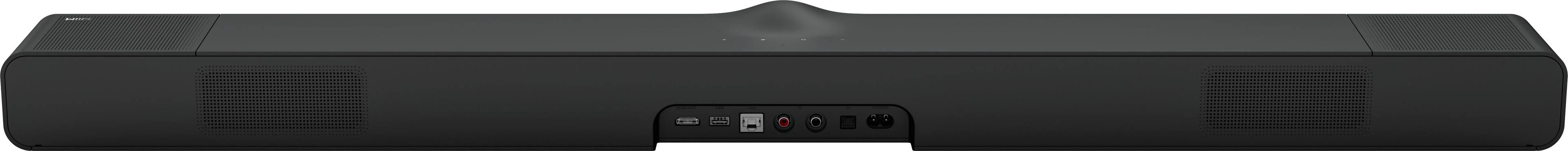 Back. WiiM - 3.0.2 Channel Smart Soundbar with Dolby Atmos - Matte Black.