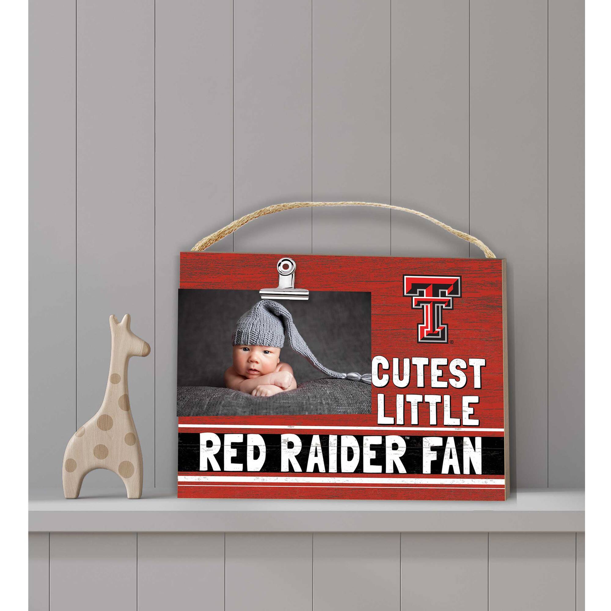 CUTEST LITTLE RED RAIDER FAN