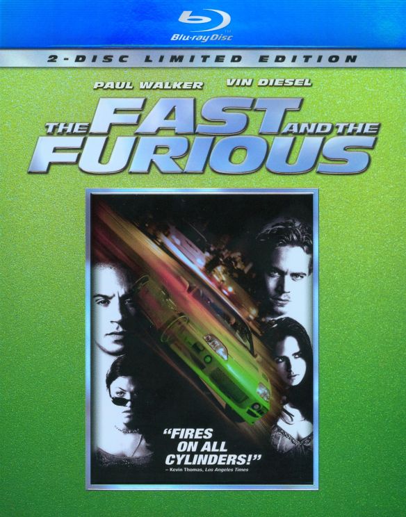  The Fast and the Furious [Limited Edition] [Includes Digital Copy] [Blu-ray] [2001]
