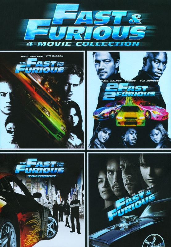  The Fast and the Furious: 4-Movie Collection [WS] [4 Discs] [DVD]
