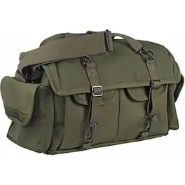 Domke - F-1X Little Bit Bigger Classic Shoulder Canvas Camera Bag, Olive