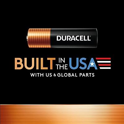DURACELL
BUILT IN THE USA
WITH US & GLOBAL PARTS