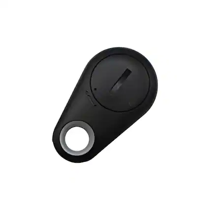 Front. Kitcheniva - Mini Bluetooth Anti-Lost Tracker GPS Locator Alarm Black - Black.