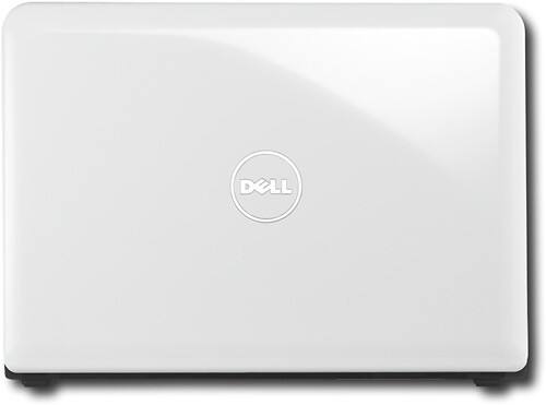 Front Standard. Dell - Inspiron Mini Netbook with Intel® Atom™ Processor - White.